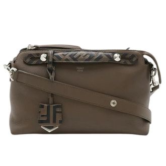 Fendi Pre-owned Cross Body Bags, female, Brown, Size: ONE SIZE Pre-owned By The Way Leather 2way Bag