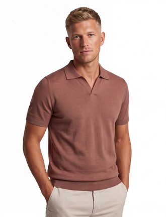 Cavallaro poloshirt korte mouw Cavallaro Napoli rood