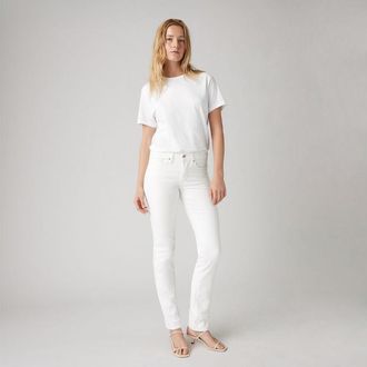 Levi's 314 Shaping Straight Jeans - Womens - 23X30 - White
