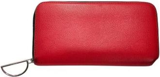 Acne Studios Pre-owned Wallets, male, Red, Size: ONE SIZE Pre-owned Long Zip Wallet