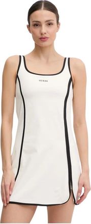 Guess Dames, Jurken, Wit, Maat: XS Polyamide
