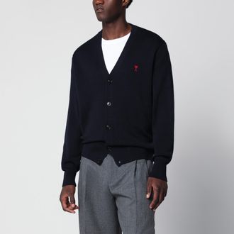 Ami Cardigan Ami De Coeur blu navy