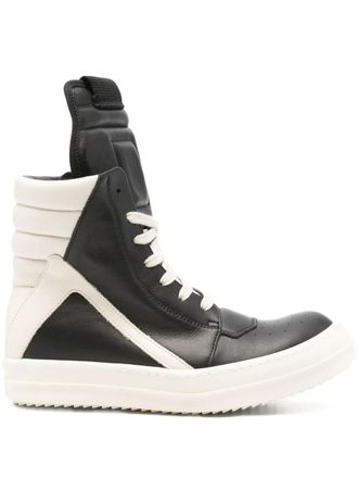 Rick Owens Geobasket high-top sneakers - Black