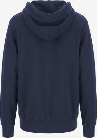 Autry Mens Cotton Hoodie Navy Sweatshirts Sweater