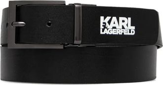 Karl Lagerfeld Cintura con stampa - Nero