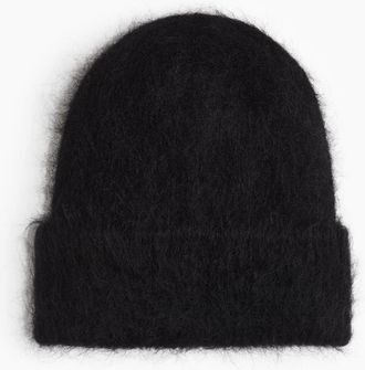 H&M Beanie aus Mohairmix - Schwarz
