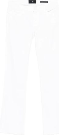 7 For All Mankind Jeans svasati - Bianco