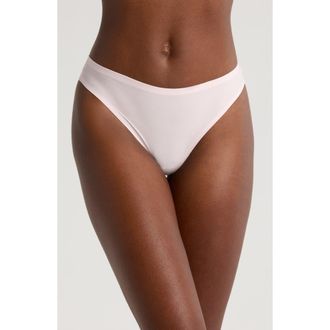 Chantelle Soft Stretch Thong in Waterlily Pink-5K at Nordstrom