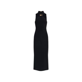 Cult Gaia Jessica Dress - Dames - Feestkleedjes - Zwart - M - Leer - Kleedjes