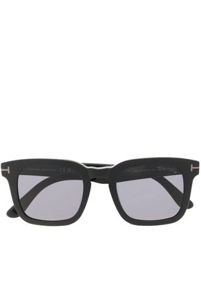 Tom Ford DAX SHINY BLACK SUNGLASSES Size: OS, colour: BLACK