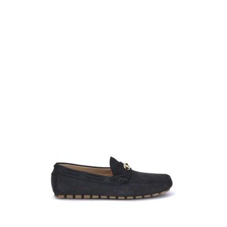 Valentino Garavani Black Rubber Slip-On Mens Loafers