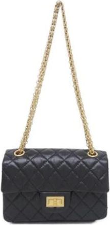 Chanel Pre-owned Vintage Shoulder Bag - Dames - Vintage Schoudertas - Zwart - ONE Size - Vintage