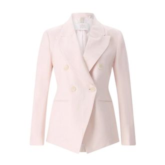Riani Riani, Blazers, female, Pink, Size: M Tailored Blazer