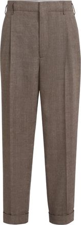 Brunello Cucinelli Plooibroek - Bruin