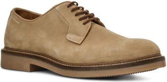 Aquatalia Placido Plain Toe Derby in Taupe Suede at Nordstrom, Size 11.5