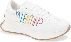 Mario Valentino Reginal Sneaker in White Multi at Nordstrom Rack, Size 6.5