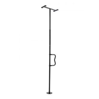 OEM Barra De Transferencia De Piso A Techo Para Ba&ntilde;o Con Montaje A Tensi&oacute;n Y Mango Curvo Antideslizante, Con Capacidad De 136 Kg Para Personas Mayores, Pa