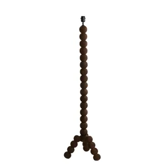 Light & Living Light&living - Lampada Da Terra - Veglio - Marrone - Legno