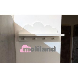 OEM Estanter&iacute;a, Estanter&iacute;a Nube Con Perchas 3 En 1 Prestige