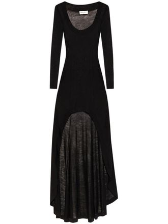 Saint Laurent Wool Long Dress