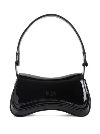 Diesel Glossy Black Handbag