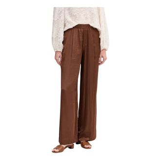 Oui Mujer, Pantalones, Marr&oacute;n, Talla: XL