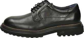 Fluchos Schoenen, Heren, Zwart, 45 EU, Leer, Lincon Veter Schoenen