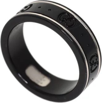 Gucci White Gold (18K) Band Ring (Pre-Owned)