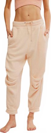 Free People Womens Day Off Fleece Jogger In Beach