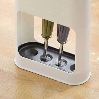 OEM Dailygoods - Soporte Para Paraguas De 4 Ranuras - Bandeja De Goteo Extra&iacute;ble