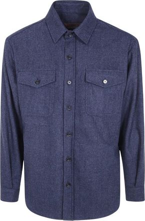 Cruna Osaka Overshirt - Heren - Casual Overhemden - Blauw - XL - Overhemden