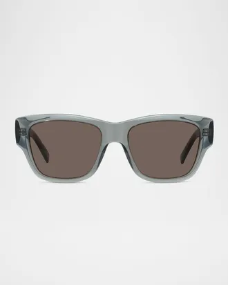 Givenchy Men & apos;s City Square Acetate Sunglasses