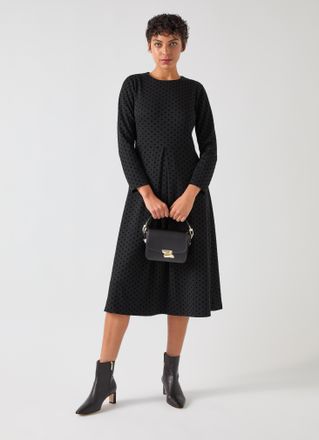 L.k. Bennett Womens Marim Dress - Black - Size 8 UK