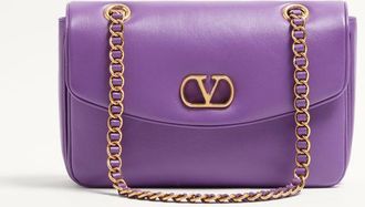 Valentino Garavani Valentino Garavani Djuna Medium Chain Bag In Nappa Leather Wo