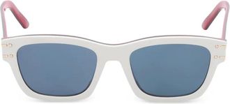 Dior Occhiali da sole Signature S3U squadrati anni 2020 - Bianco