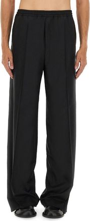 Moschino Wool Canvas Pants-Uomo