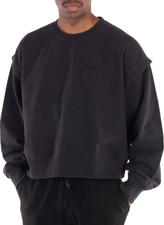 Études Studio Felpa Ciment Logo Print Sweatshirt