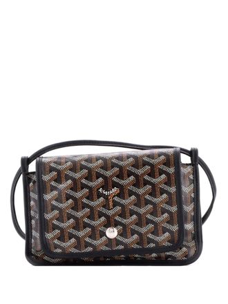 Goyard Plumet Clutch Wallet Coated Canvas crossbody bag - Zwart