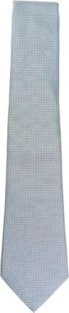 Giorgio Armani Klassieke Stropdas - Heren - Stropdassen - Grijs - ONE Size - Accessoires