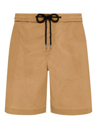 Vilebrequin drawstring Bermuda shorts - men - TENCEL/Cotton/Elastane - 32 - Brown