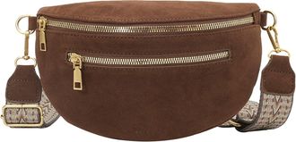 Generic Crossbody Sling Bag PU Leather Chest Bag Large Shoulder Bag for Women Everyday Use Work Travel