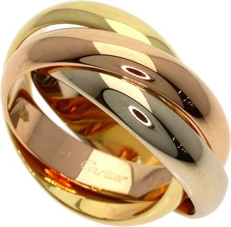 Cartier Trinity Yellow Gold (18K) Pink Gold (18K) White Gold (18K) Band Ring (Pre-Owned)