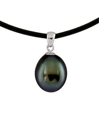 Splendid Pearls Silver 8-8.5Mm Cultured Freshwater Pearl Necklace