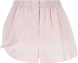 Prada Pastel Pink Cotton Shorts