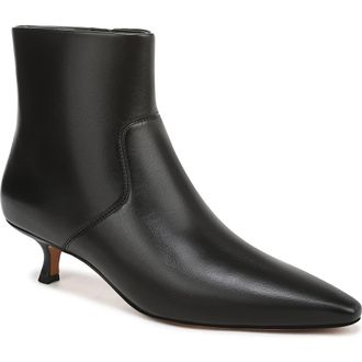 Vince Simone Kitten Heel Bootie in Black at Nordstrom Rack, Size 5.5