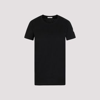 Moncler Black Logo Cotton T-Shirt
