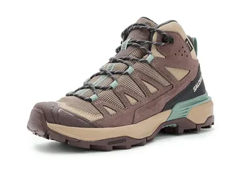 Salomon X Ultra 360 Leather Mid Gore-tex Womens Shoes Desert Tan : 10.5 M, Leather/Textile