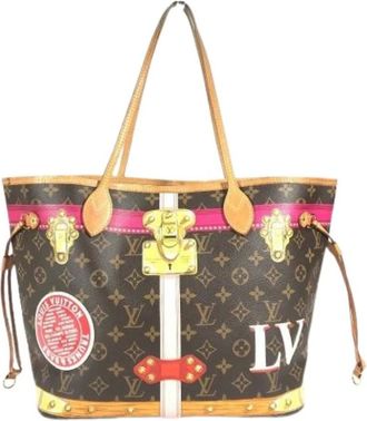 Louis Vuitton Pre-owned Tote Bags, female, Multicolor, Size: ONE SIZE Pre-owned Vintage Canvas Tote Bag