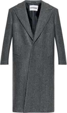 Jil Sander Cappotto in lana - Grigio
