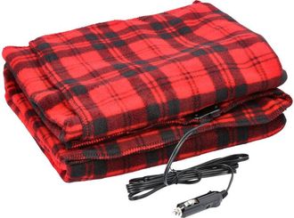 OEM Manta El&eacute;ctrica Roja Para Coche, Cable Largo De 12 Voltios, Ligera